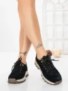 Pantofi Casual Dama din piele naturala K22112 BLACK | BERLINER