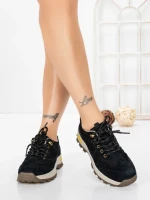 Pantofi Casual Dama din piele naturala K22112 BLACK | BERLINER