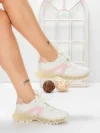 Pantofi Sport Dama din piele naturala 2382-3 PINK | FRANCO GERARDO