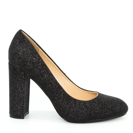 Pantofi cu Toc XKK130B Black Mei