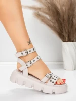 Sandale Dama cu Platforma 5HXS75 PINK | MEI