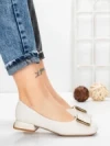 Balerini Dama din piele naturala 1236188 CREAM | FORMAZIONE