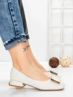Balerini Dama din piele naturala 1236188 CREAM | FORMAZIONE