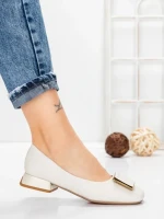 Balerini Dama din piele naturala 1236188 CREAM | FORMAZIONE