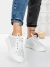 Pantofi Casual Dama din piele naturala KD87983 WHITE | BERLINER