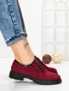 Pantofi Casual Dama din piele naturala 3218H01 WINE | FORMAZIONE