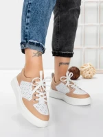Pantofi Casual Dama din piele naturala KD87982 PINK | GALLOP