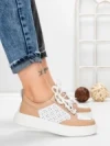 Pantofi Casual Dama din piele naturala KD87982 PINK | GALLOP