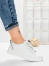 Pantofi Casual Dama din piele naturala K243-1 WHITE | GALLOP