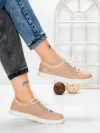 Pantofi Casual Dama din piele naturala K251-1 PINK | GALLOP