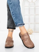 Pantofi Casual Dama din piele naturala 3207Q08 CAMEL | BERLINER