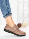 Pantofi Casual Dama din piele naturala 3207Q08 CAMEL | BERLINER