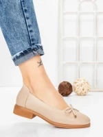 Balerini Dama din piele naturala 3651 APRICOT | BERLINER