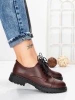 Pantofi Casual Dama din piele naturala 3218Q05 WINE | BERLINER