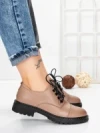 Pantofi Casual Dama din piele naturala 3218Q05 CAMEL | BERLINER