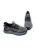 Pantofi Sport Barbati din piele naturala D033 GREY | MELS
