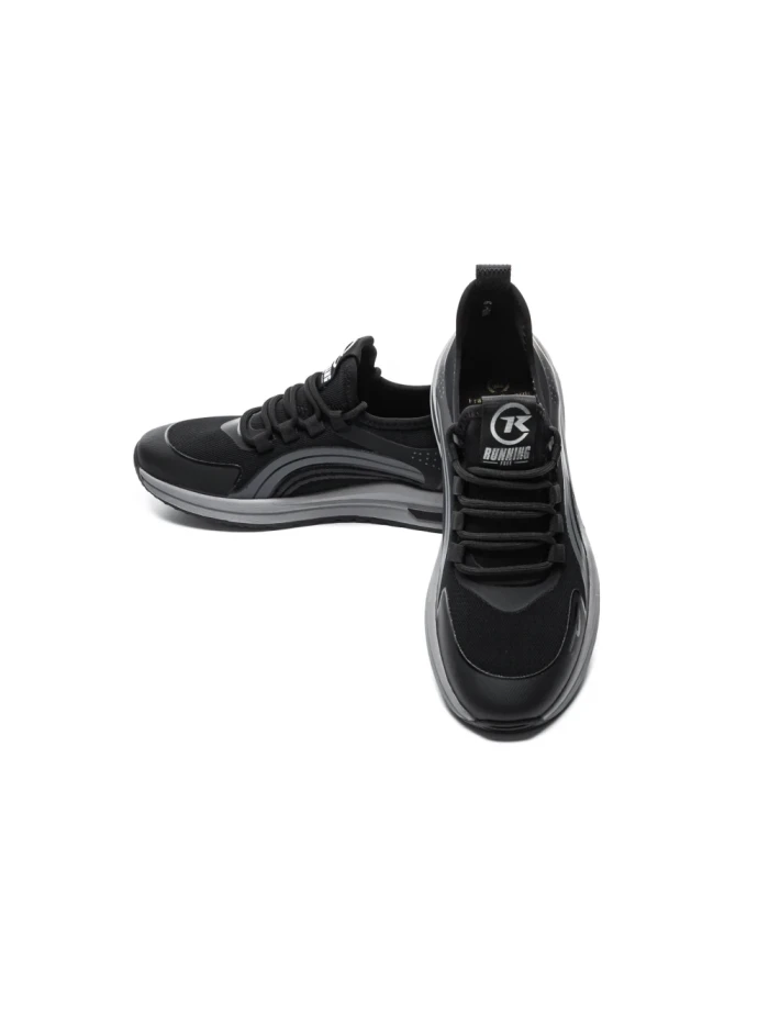 Pantofi Sport Barbati din piele naturala 99939-1 BLACK | FRANCO GERARDO