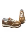 Pantofi Sport Barbati din piele naturala 68010 KHAKI | STEPHANO