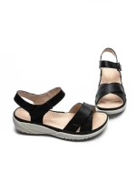 Sandale Dama din piele naturala 01603 BLACK | FORMAZIONE