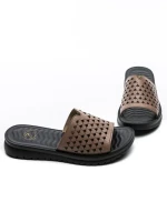 Papuci Dama din piele naturala 2609909 CAMEL | FORMAZIONE