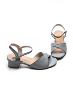 Sandale Dama din piele naturala 22068 BLUE | FORMAZIONE