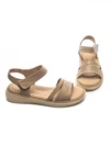 Sandale Dama din piele naturala 33192 APRICOT | FORMAZIONE