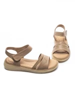 Sandale Dama din piele naturala 33192 APRICOT | FORMAZIONE