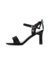 Pantofi cu toc din piele naturala 1299-5 BLACK | FORMAZIONE