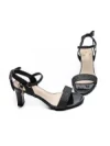 Pantofi cu toc din piele naturala 1299-5 GUN | FORMAZIONE