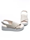 Sandale Dama din piele naturala K248-1 CREAM | FORMAZIONE