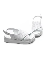 Sandale Dama din piele naturala K248-1 WHITE | FORMAZIONE