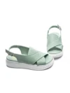 Sandale Dama din piele naturala K248-1 GREEN | FORMAZIONE