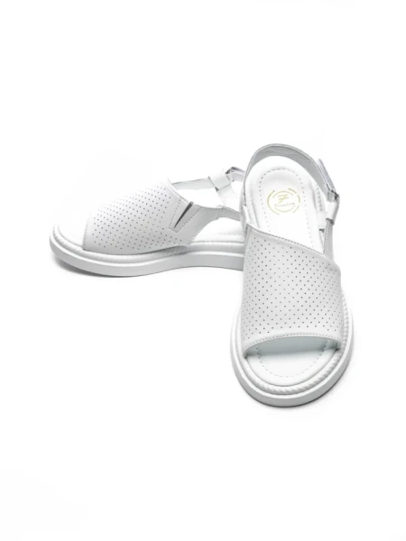 Sandale Dama din piele naturala K246-3 WHITE | FORMAZIONE