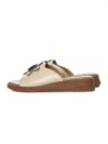 Papuci Dama din piele naturala 26638 CREAM | FORMAZIONE