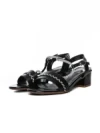 Sandale Dama din piele naturala 22069 BLACK | FORMAZIONE