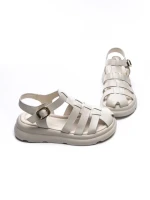 Sandale Dama din piele naturala 5022-1 BEIGE | FORMAZIONE
