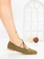 Balerini Dama PS888-16 ARMY GREEN | CINK ME