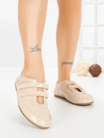 Pantofi Casual Dama PA93T-1 BEIGE | CINK ME