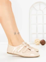 Pantofi Casual Dama PA93T-1 BEIGE | CINK ME