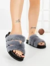 Papuci Dama cu Talpa Joasa LB510-108 GREY | CINK ME