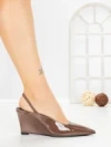 Pantofi Stiletto GH5-5 BROWN | CINK ME