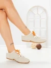 Pantofi Sport Dama L-523 BEIGE | CINK ME
