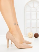 Pantofi Stiletto 66-1 CHAMPAGNE | VIVIRICH