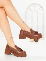 Pantofi Casual Dama 8809 CAMEL | L.DAY