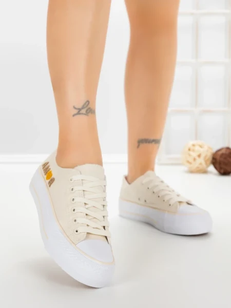 Tenisi Dama 309-9 BEIGE | ABLOOM