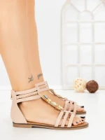 Sandale Dama cu Talpa Joasa SY1086 PINK | ABLOOM