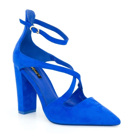 Pantofi cu Toc GE18 Blue Mei