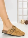 Papuci Dama cu Talpa Joasa 5LE108 CAMEL | MEI