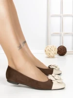 Balerini Dama YS-3462 COFFEE | BUONAROTTI