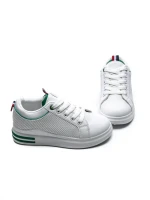 Pantofi Sport Fete C900 WHITE-GREEN | GALLEVANI